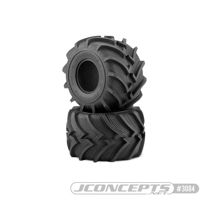 JConcepts Fling Kings - Composé d'or - 2,6 x 3,8" Compatible avec - 2,6 x 3,8" #3414, #3423 Aggressor Wheel Losi LMT, Traxxas Maxx, E-Revo, Arrma Kraton