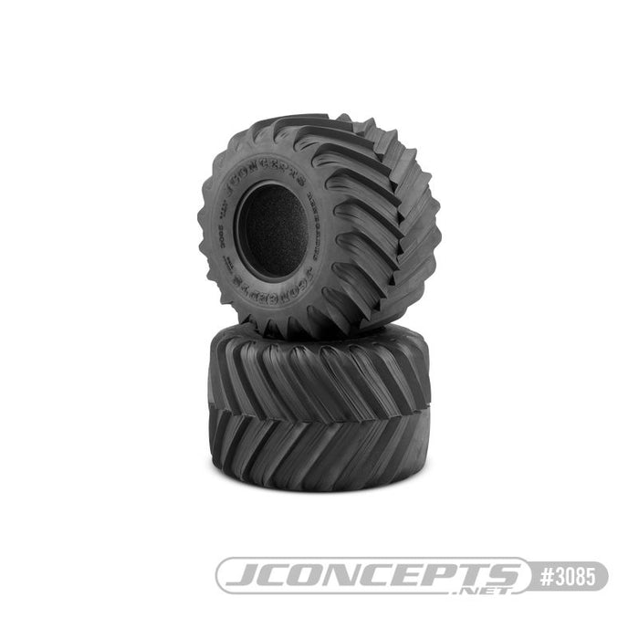 JConcepts Renegades - Yellow Compound - 2.6 x 3.8" Fits - 2.6 x 3.8" #3414, #3423 Aggressor Wheel Losi LMT, Traxxas Maxx, E-Revo, Arrma Kraton