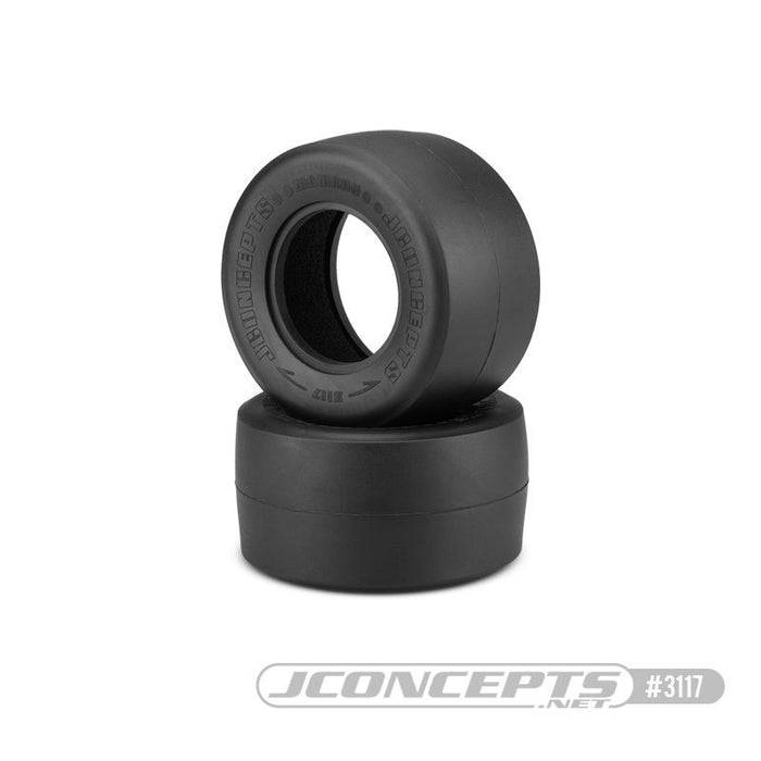 JConcepts Mambos - Drag Racing Rear Tire - Green Compound Fits - #3408 / #3409 / #3415 Width 3.0" x 2.2 x 1.87" Wheel