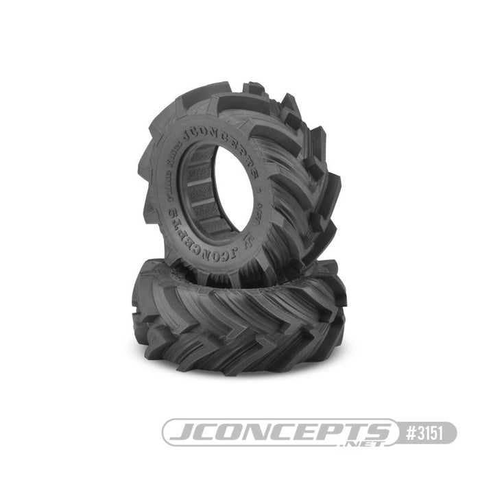 JConcepts Fling King - green compound, L&R (Fits - SCT 3.0" x 2.2" wheel)