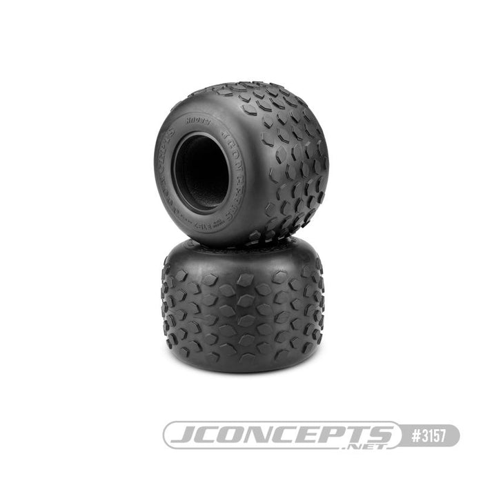 JConcepts Knobs Monster Truck Tire - Blue Compound - Fits #3377 2.6" MT Wheel