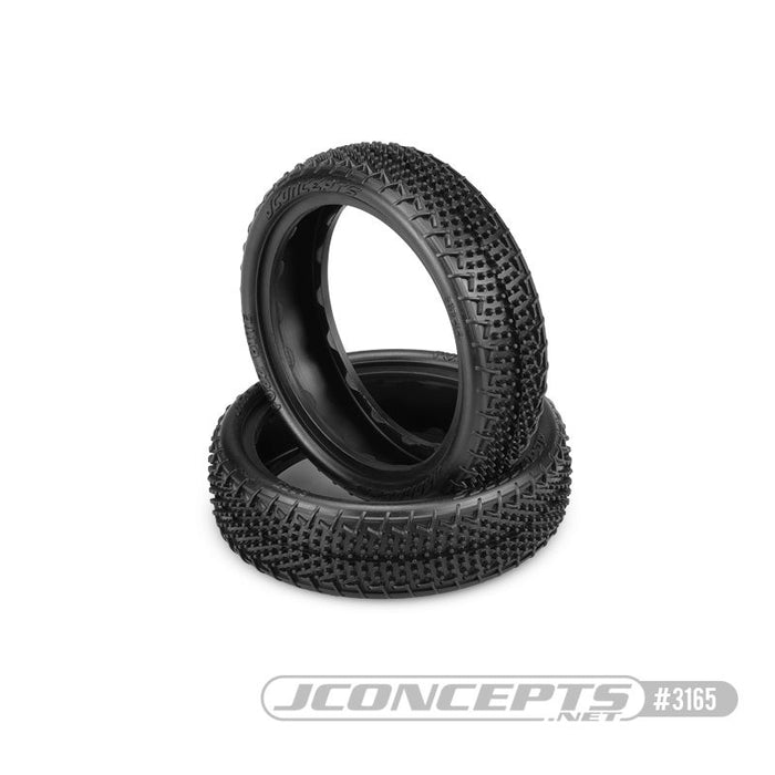 JConcepts Fuzz Bite LP front - pink compound (Fits - Slim 2.2" buggy front wheel)