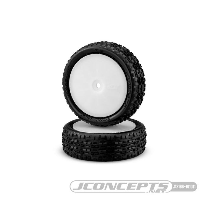 JConcepts Swagger 4wd Front Pink Compound Premounted 3353W Wheels Fits â€“ 1/10th Front 4wd Vehicles