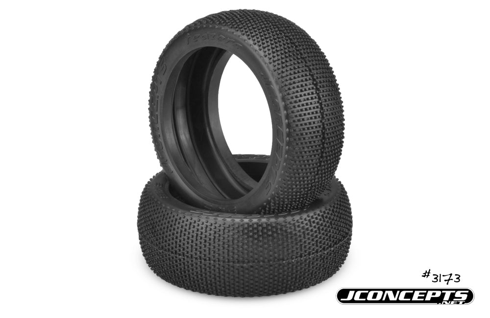 JConcepts Teazers - blue compound - (fits 83mm 1/8th buggy wheel)