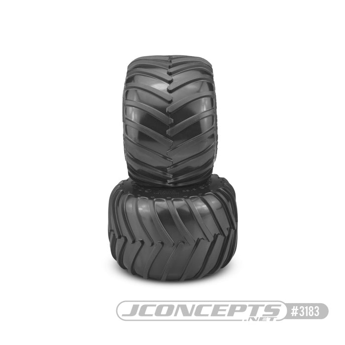 JConcepts Golden Years  - Monster Truck tire - gold compound (Fits - #3377 2.6 x 3.6" MT wheel)