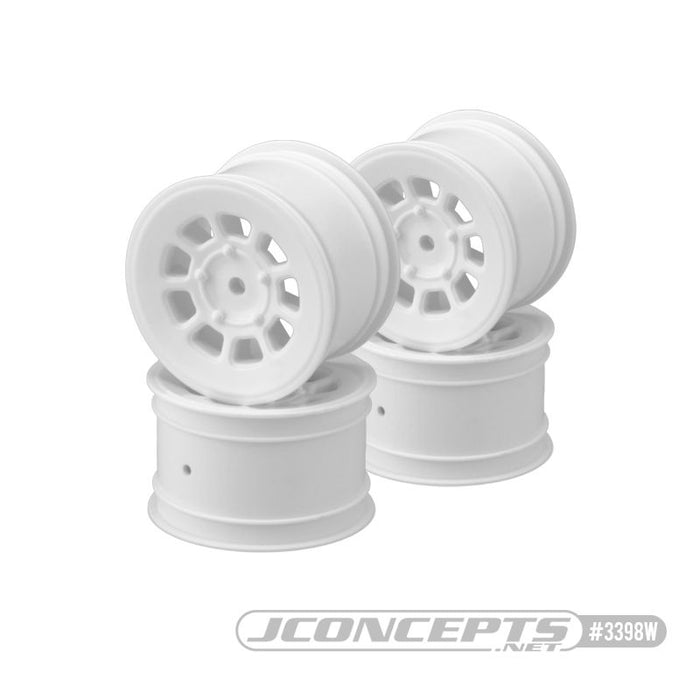 JConcepts 9 shot - B7 | B6.4 | B74.2| YZ2 | YZ4 | XB2 | XB4 | LD3 | L1R, 2.2" rear wheel (black) - 4pc