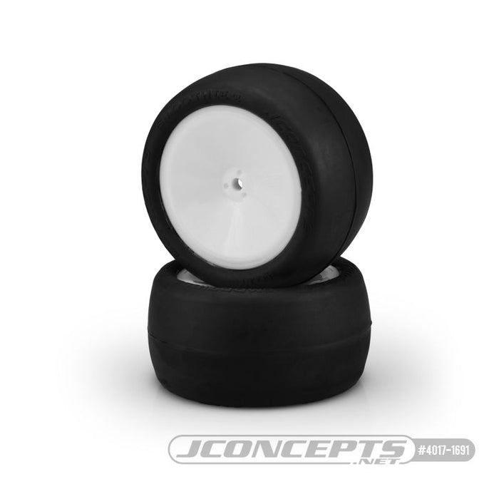 JConcepts Smoothie 2 - Silver Compound - Pre-Mounted on 3348W wheels