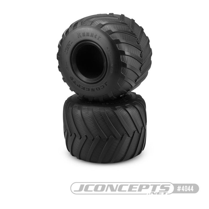 JConcepts Firestorm Runner - Monster Truck Tire, Gold Compound (Fits - JConcepts #3377 Wheels)