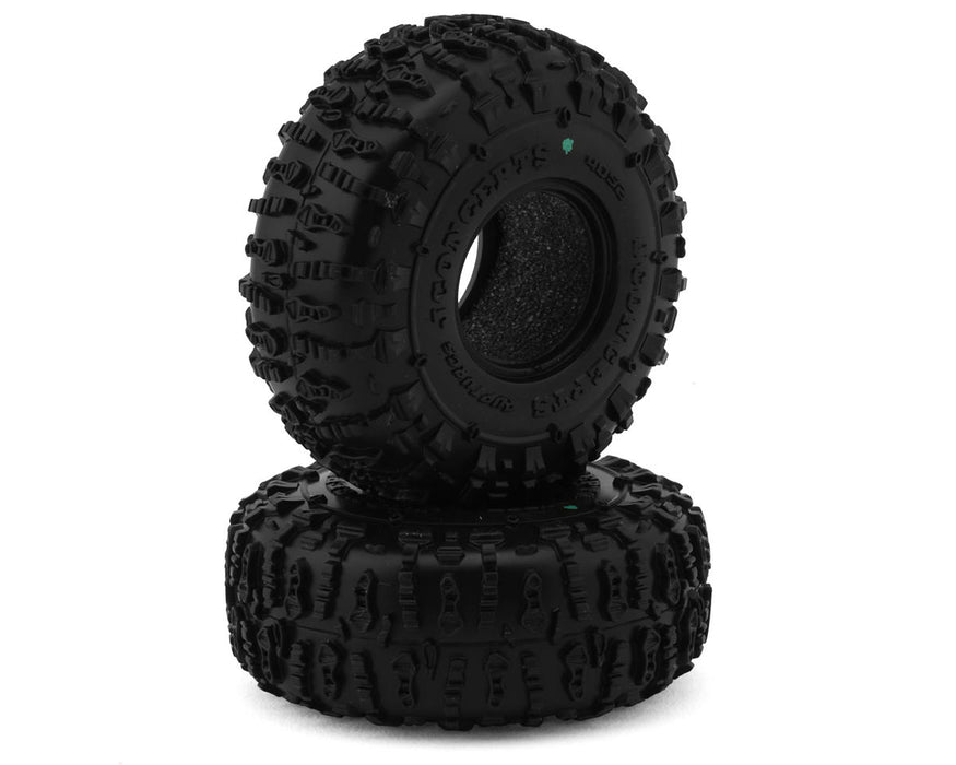 JConcepts 1.0" Ruptures - Green Compound (SCX24 Wheel) - 63mm/2.48" OD