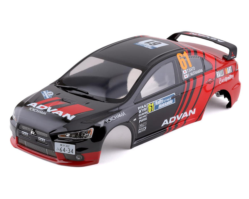 Killerbody Mitsubishi Lancer Evolution X Pre-Painted 1/10 Rally Body (Advan)