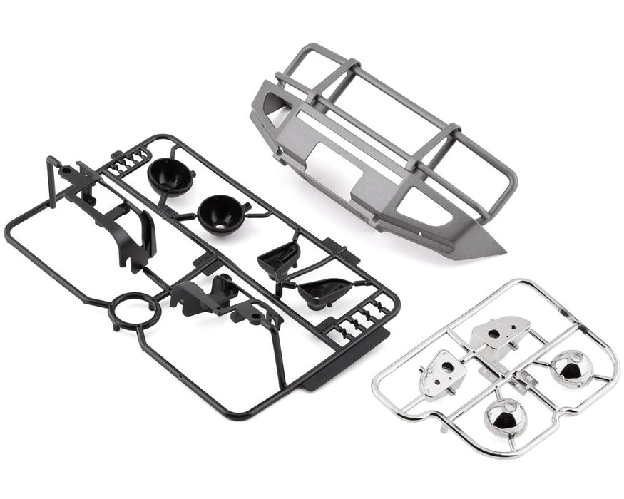 Killerbody Traxxas TRX-4 LC70 Aluminum Front Bumper w/LED Set (Grey)