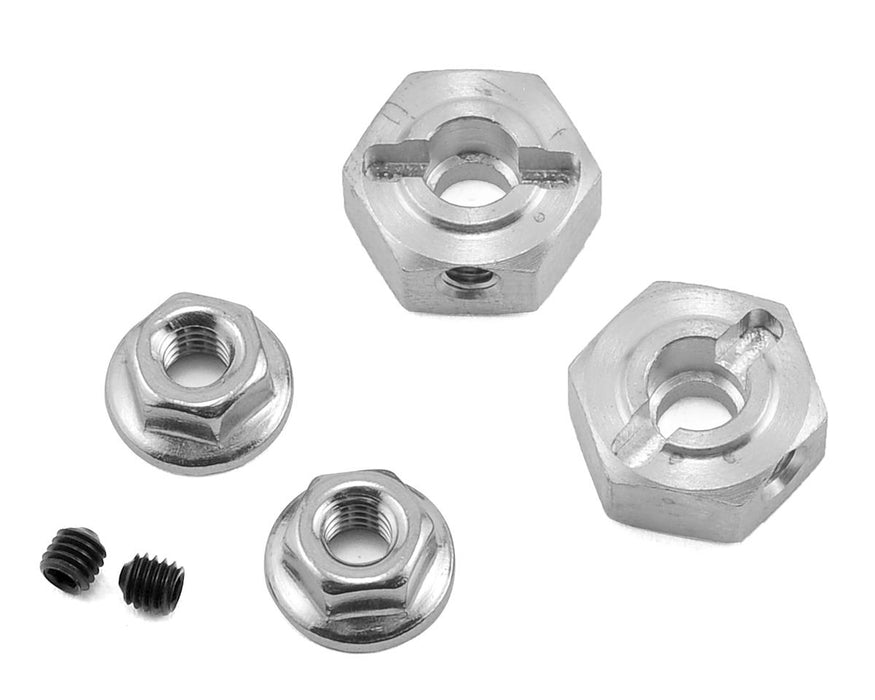 Team KNK, hexagonaux en aluminium de 12 mm (2) (6 mm)