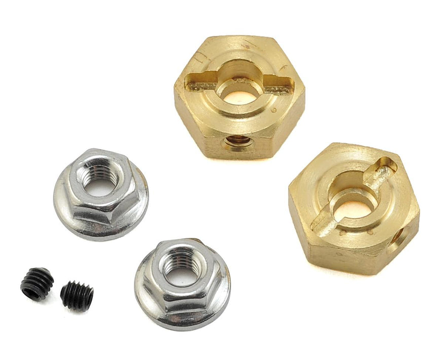 Team KNK 12mm Brass Hex (2) (6mm)