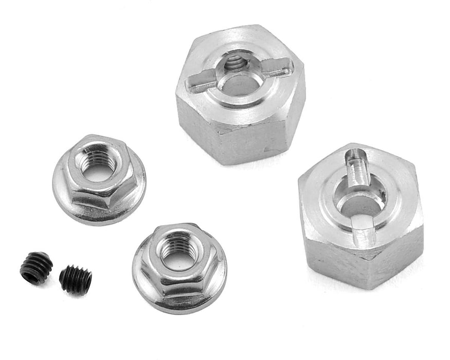 Team KNK, hexagonaux en aluminium de 12 mm (2) (8 mm)