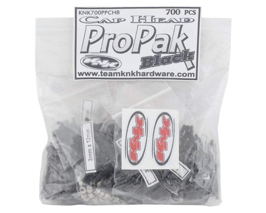 Team KNK Cap Head Pro Pak Hardware Kit Black Oxide (700)