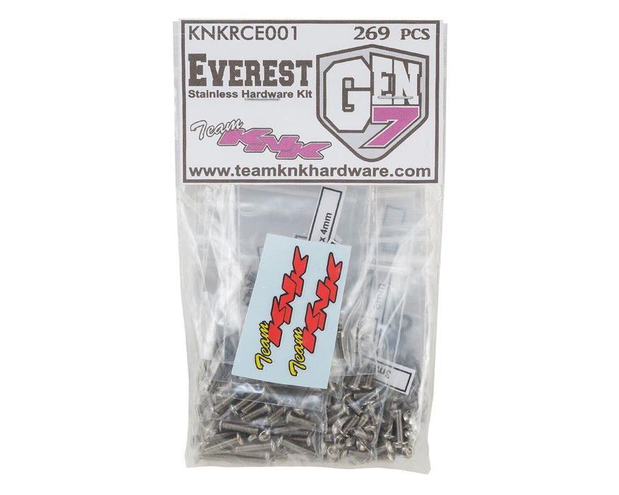 Team KNK Redcat Everest Gen 7 Stainless Hardware Kit (269)