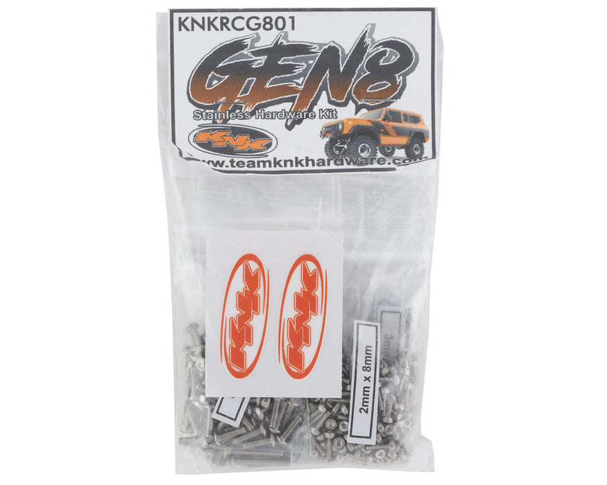 Kit de matériel en acier inoxydable Team KNK Redcat Gen 8