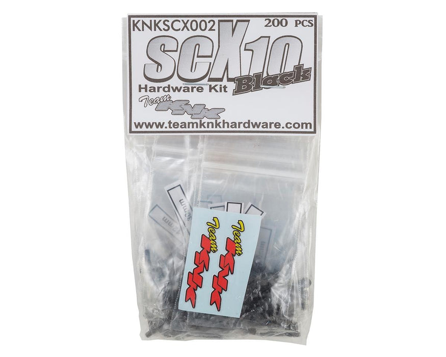 Team KNK Axial SCX10 Black Oxide Hardware Kit (200)