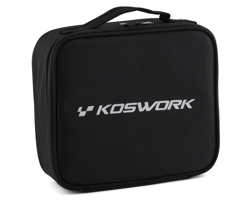 Koswork 260x230x95mm Hard Frame Motor/ESC/Servo/Receiver Bag (w/foam)