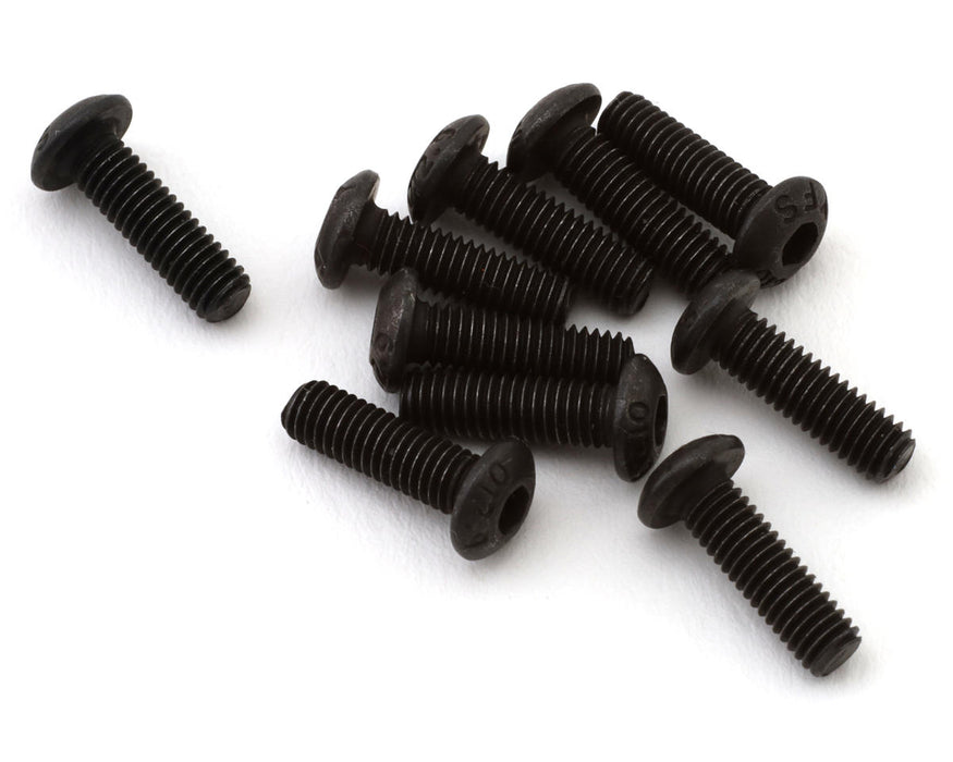 LRP 3x10mm Hex Button Head Screw (10)