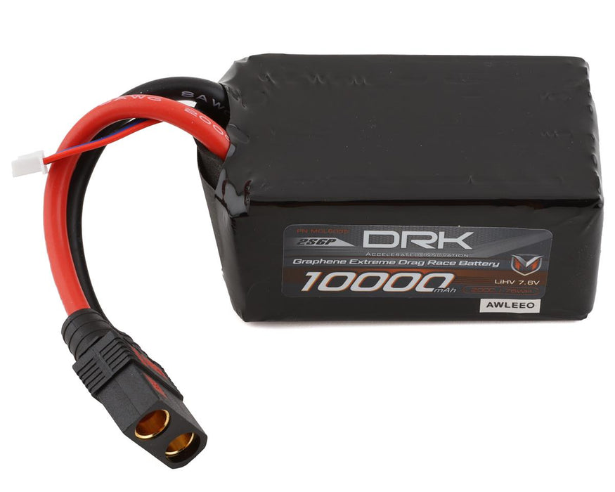 Maclan Extreme Drag Race Graphene 2S 200C LiPo Battery (7.6V/10000mAh)