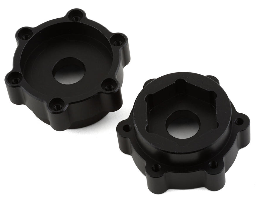 Adaptateur hexagonal Method RC X-MAXX/XRT 6x40 24 mm (noir) (2) (décalage de 12,5 mm)