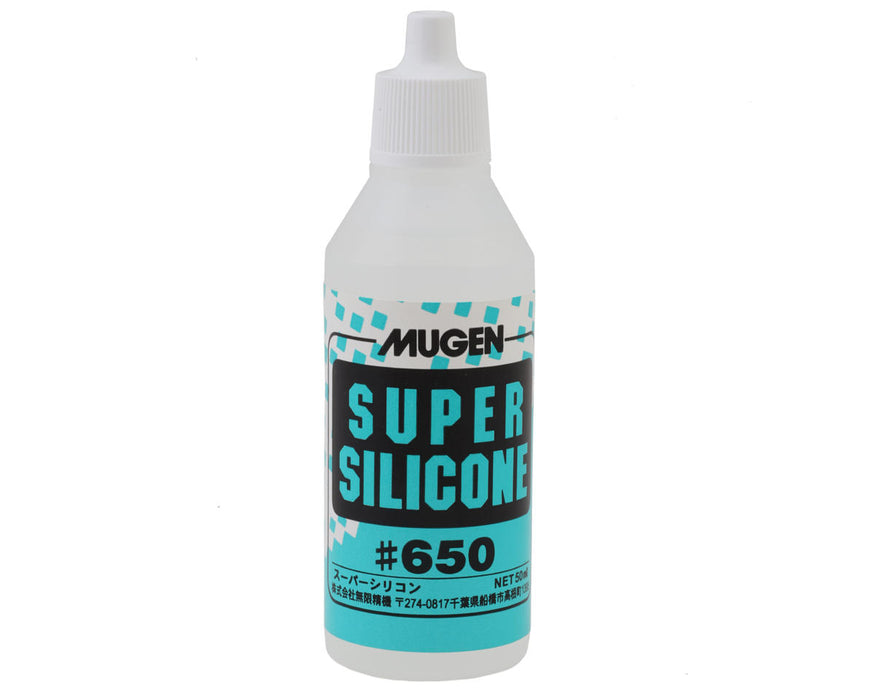 Huile de choc Super Silicone Mugen Seiki (50 ml) (650 cst)