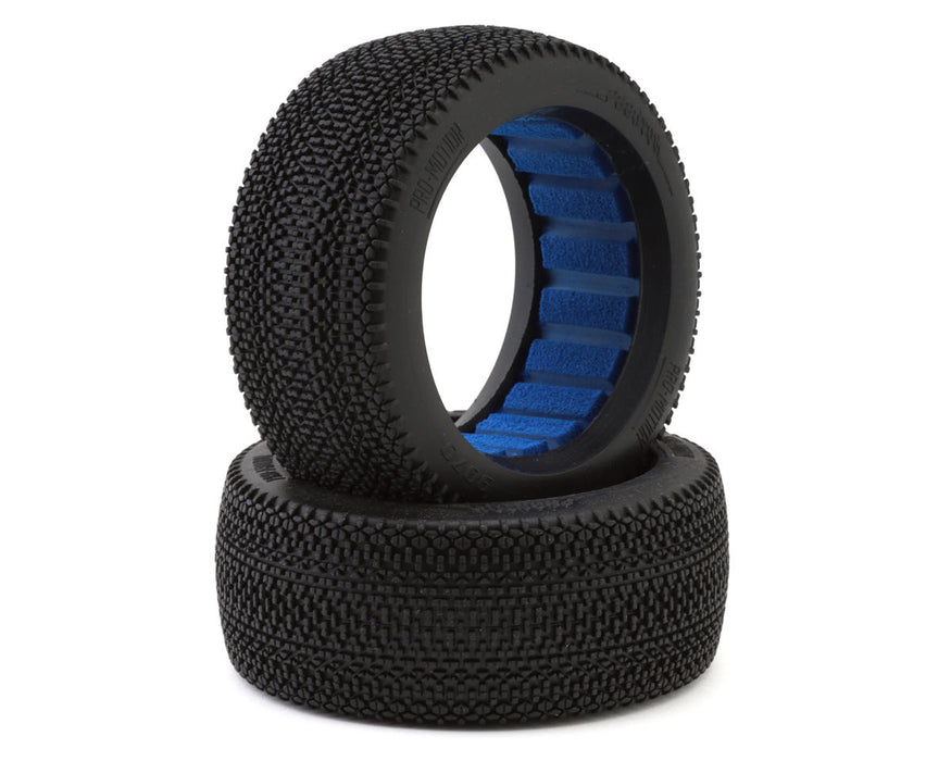 Pro-Motion Phantom 1/8 Buggy Tires (2) (Medium - Long Wear)