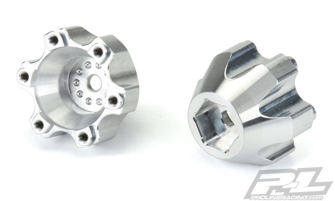 Adaptateurs hexagonaux en aluminium Pro-Line 6x30 à 14 mm pour roues Pro-Line 6x30 2,8"