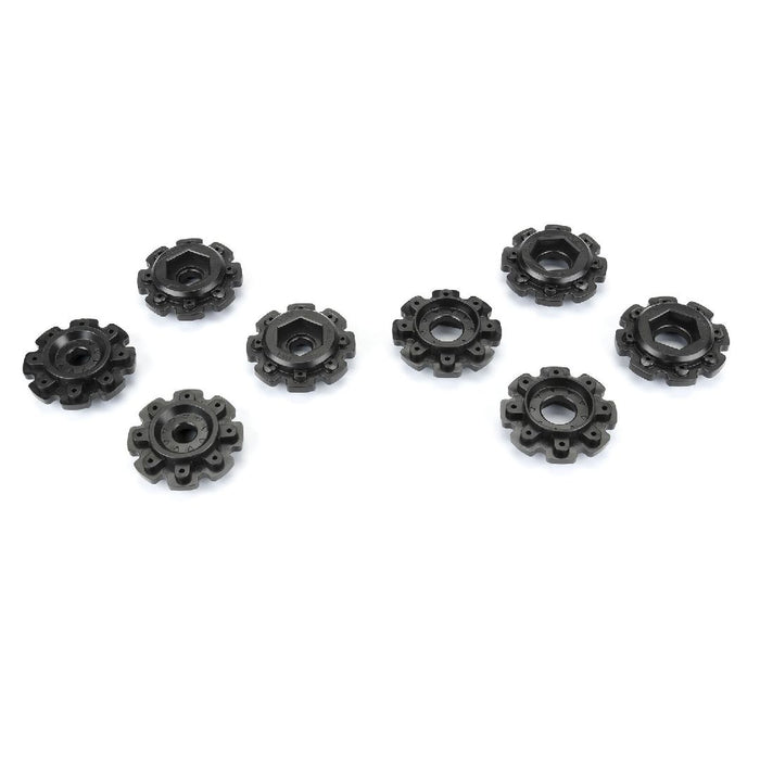 Adaptateurs hexagonaux Pro-Line 8x48 à 24 mm pour KRATON 8S et X-Maxx