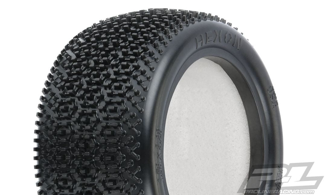 Pro-Line Hexon 2.2" Z4 (Soft Carpet) Off-Road Carpet Buggy Rear Tires (2)