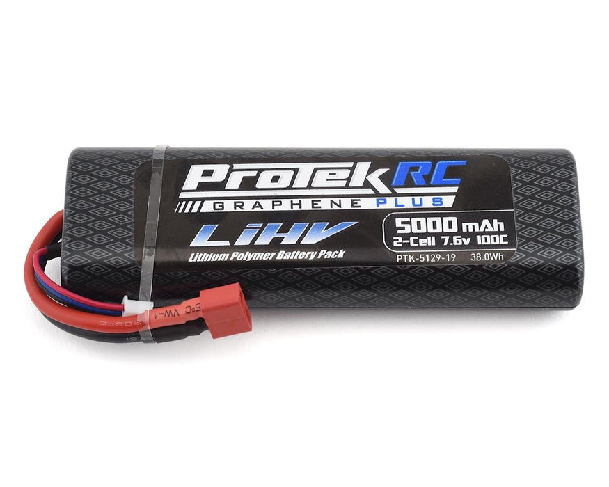 ProTek RC 2S 100C Si-Graphene + HV LiPo Stick Pack TCS Battery (7.6V/5000mAh)