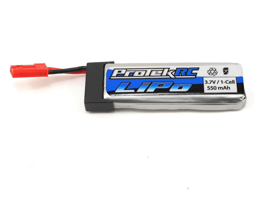 Batterie LiPo 25C pour hélicoptère ProTek RC 1S Blade 120SR haute puissance (3,7 V/550 mAh)