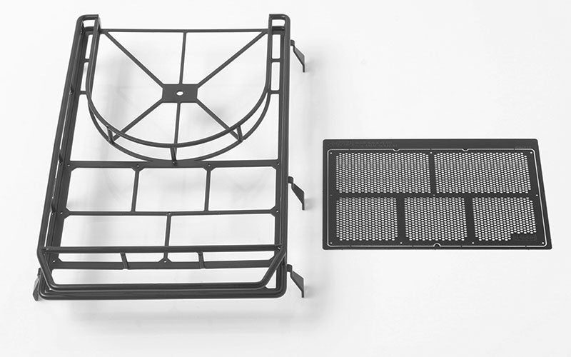 RC4WD Roof Rack with Tire Mount for Land Rover D90