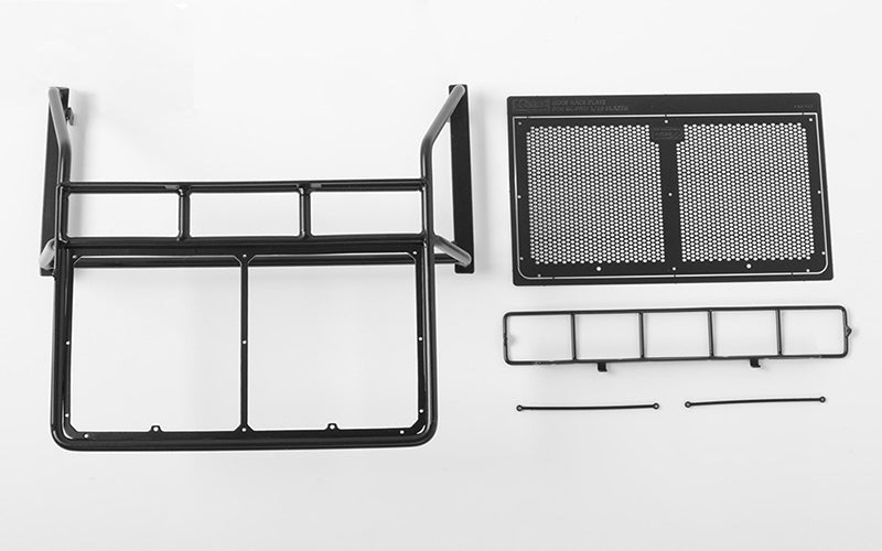 Barres de toit RC4WD, arceau de sécurité, barre lumineuse combinée pour carrosserie RC4WD Chevy Blazer (noir)