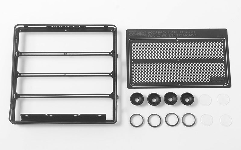 Barres de toit RC4WD Pegasus avec lumières pour ensemble de carrosserie Mojave II à quatre portes