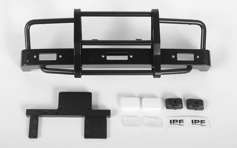 RC4WD Kangaroo Front Bumper w/Lights for Mojave II 2/4 Door Body Set (Black)