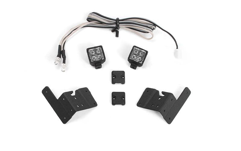 Pilier lumineux RC4WD avec Kit d'éclairage LED pour Axial 1/10 SCX10 III Jeep JLU Wrangler