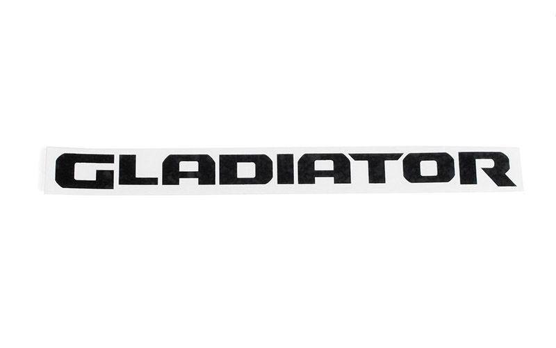 Autocollant de Logo arrière de gladiateur RC4WD, pour Axial 1/10 SCX10 III Jeep JT Gladiator