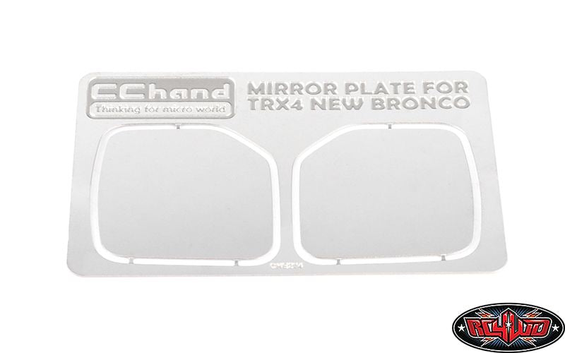 Décalcomanies de miroir RC4WD pour Traxxas TRX-4 2021 Ford Bronco