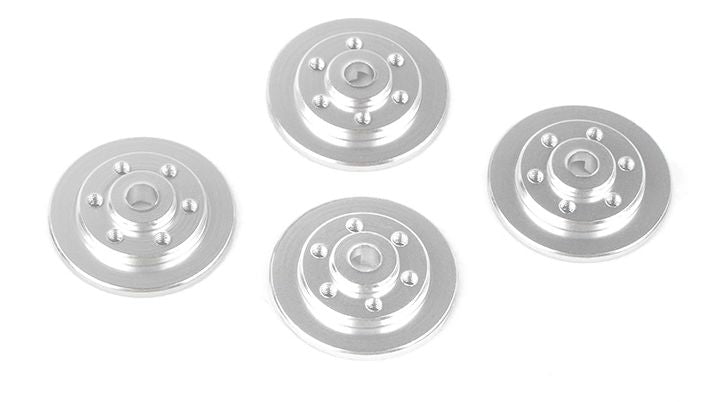 RC4WD Micro Series 1/24 Wheel Hub and Rotors for AXIAL SCX24 1/24 RTR (Stamped Steel Beadlock Wheels) (4)