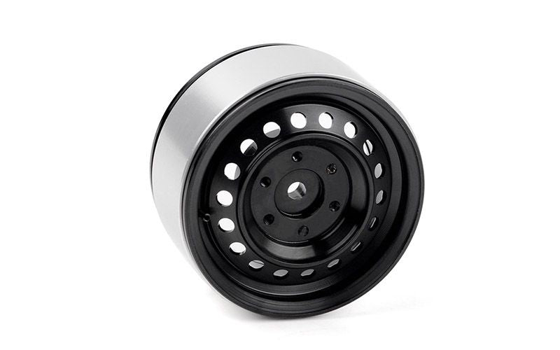 Roue simple RC4WD 1,9" Rad en aluminium avec blocage interne (noir) (1)