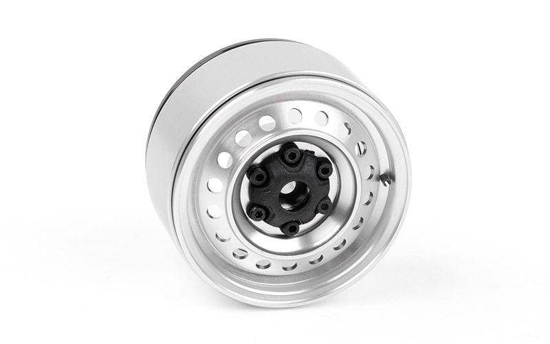 Roues à billes internes en aluminium Rad RC4WD 1,9" (argent) (4)