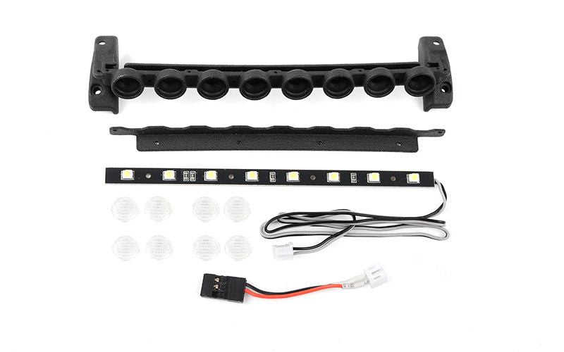 Barre lumineuse LED RC4WD pour galerie de toit et Traxxas TRX-4 2021 Bronco (ronde)