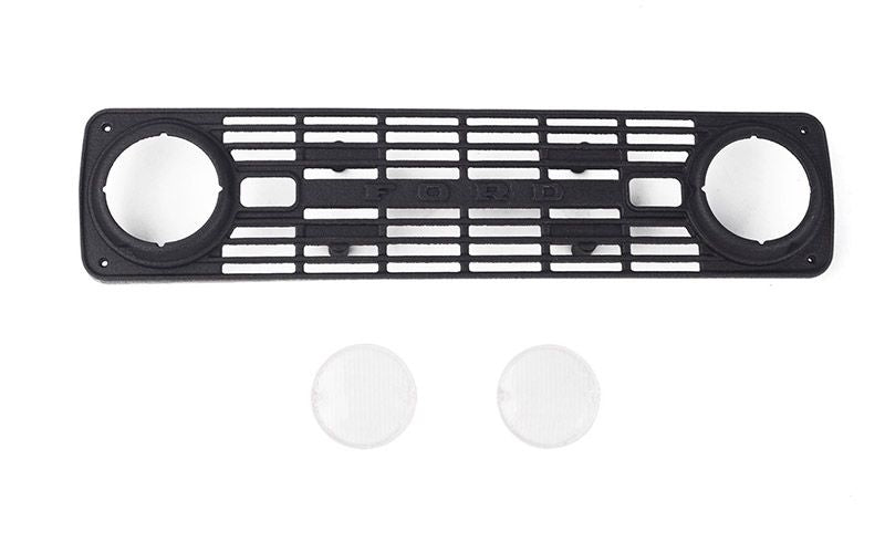 RC4WD Calandre et lentilles pour Axial SCX10 III Early Ford Bronco (Noir)