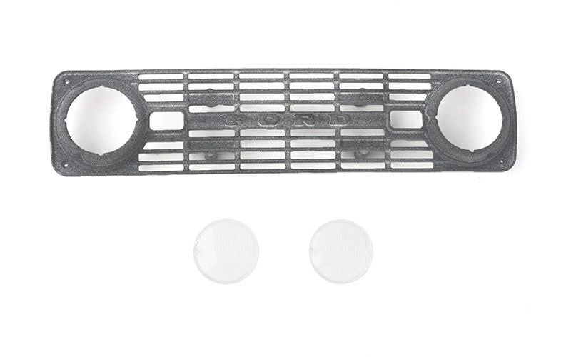 RC4WD Calandre et lentilles pour Axial SCX10 III Early Ford Bronco (Gris)