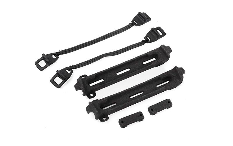 RC4WD Canoe Mount for Flat Roof Rack RC4WD Trail Finder 2 Truck Kit "LWB" W/ 1980 Toyota Land Cruiser FJ55 Lexan Body Set