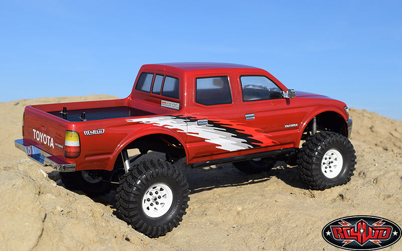 RC4WD 2001 Toyota Tacoma 4 portes corps pour TF2 LWB 313MM/12.3" clair