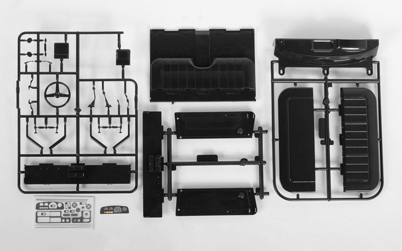 RC4WD Mojave II Intérieur complet à deux portes avec détails métalliques