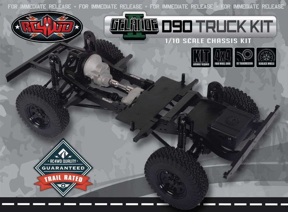 Kit camion RC4WD Gelande II 1/10 Kit châssis